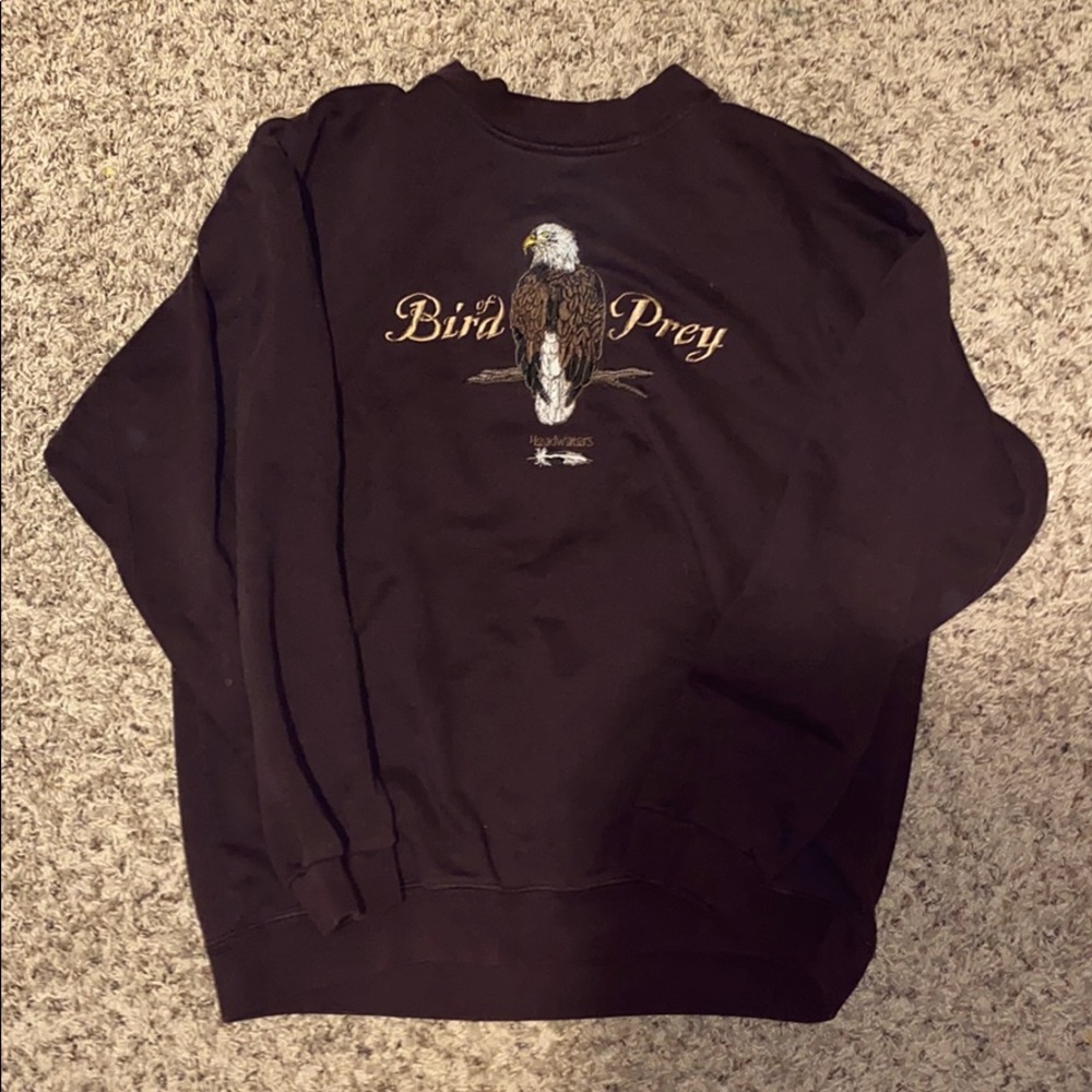 Vintage eagle crewneck embroidered 70s